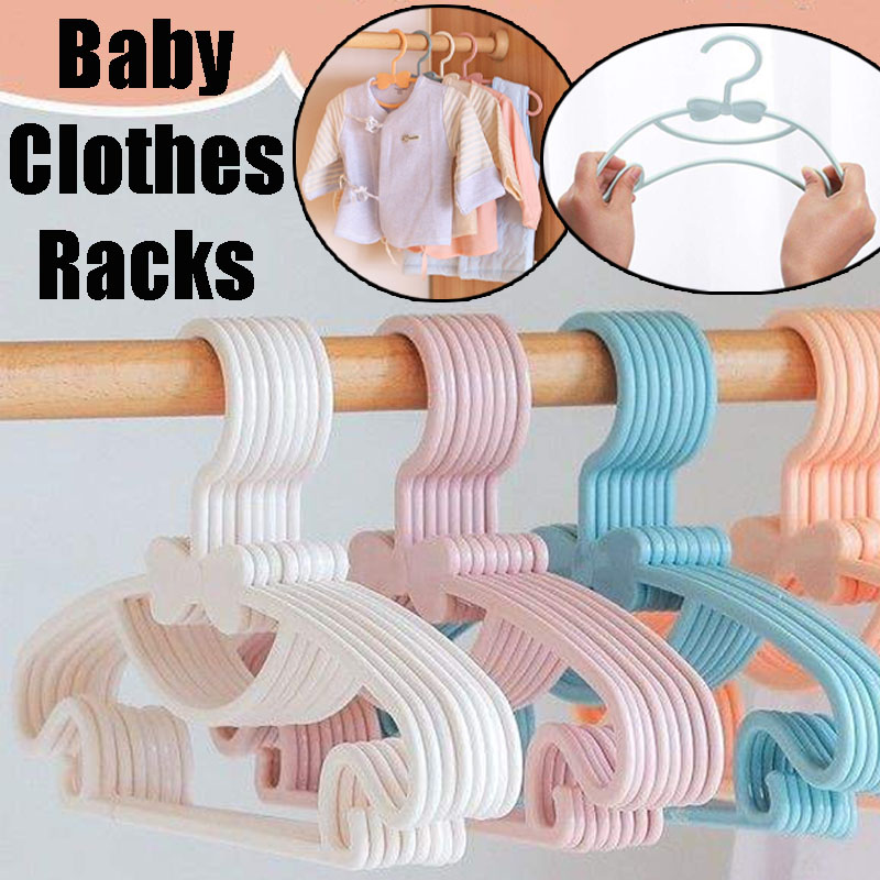 Baby Nursery Uniform - Baby Hangers Plastic Kids Clothes Storage