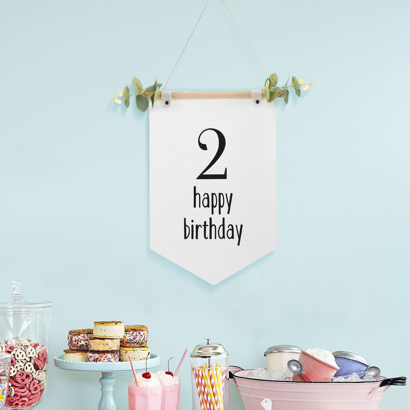 Felt Birthday Banner Baby Show - огляд і ціна Baby Nursery Mountain Theme
