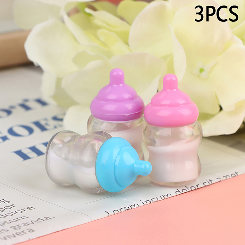 3PCS Dollhouse Baby Bottle Acc - огляд і ціна Baby Nursery Dolls