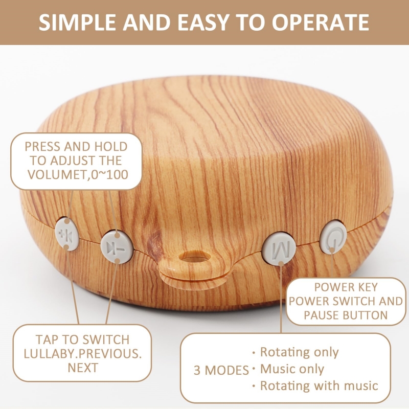 Crib Bell Rotary Music Box wit - огляд і ціна Baby Nursery Songs