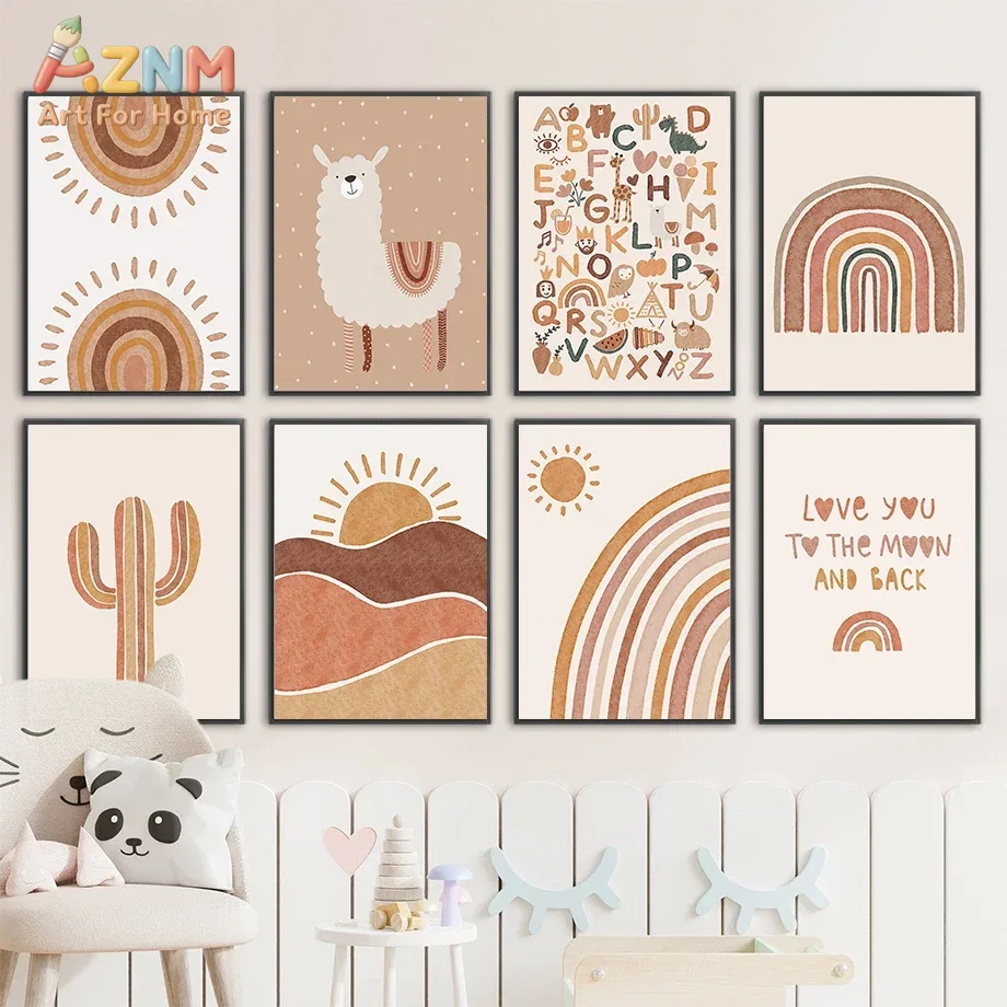Alpaca Unicorn Sun Rainbow Cac - огляд і ціна Baby Unicorn Nursery