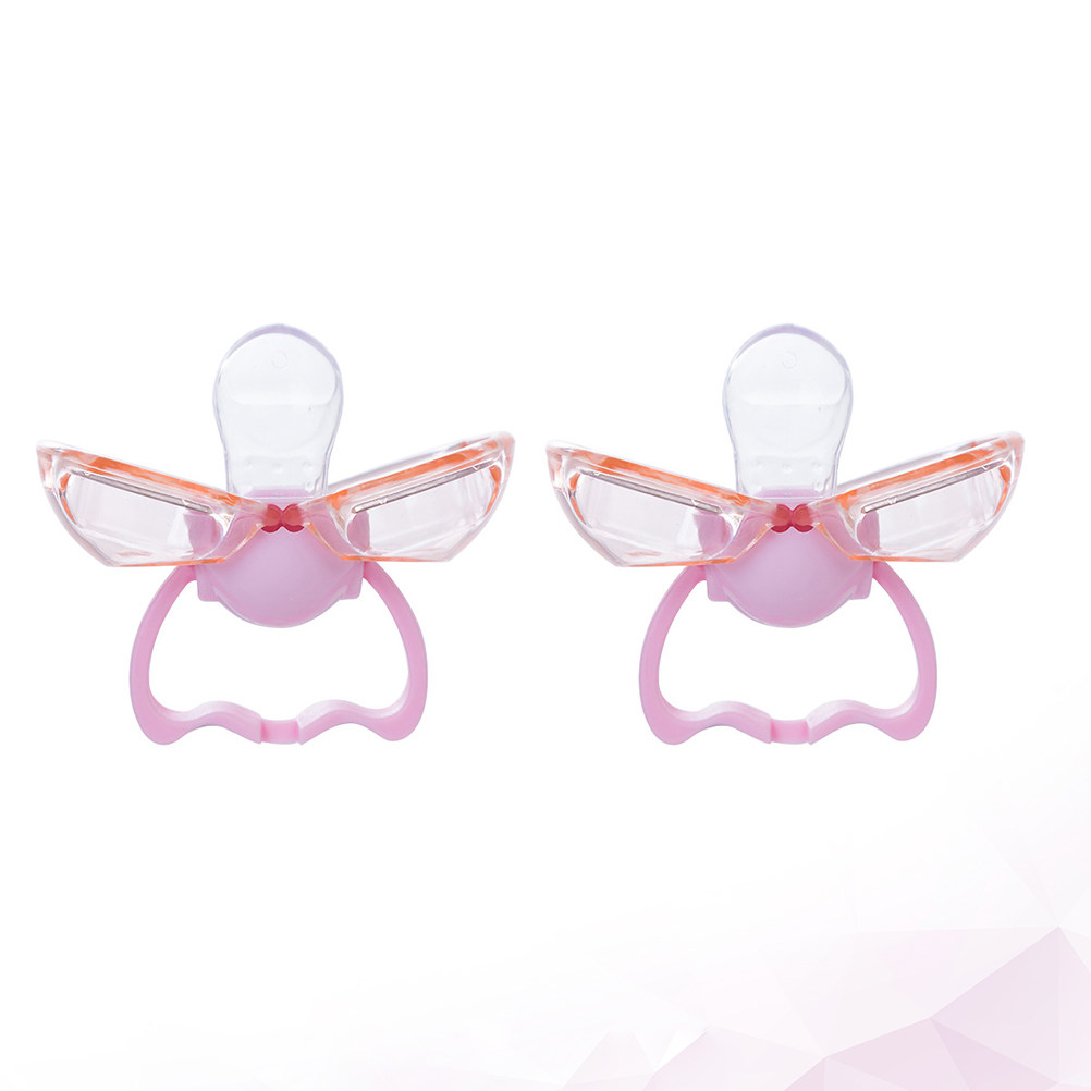 2Pcs Gentle Silicone Pacifier  - огляд і ціна Baby Nursery Hospital
