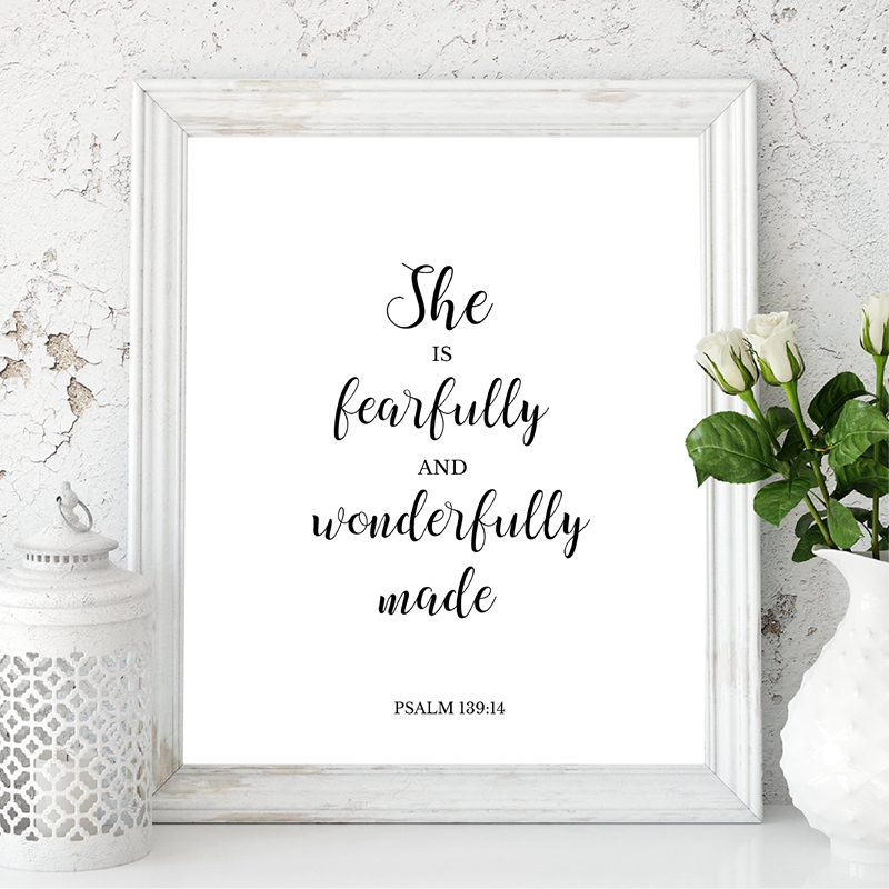 Bible Verses Quote Christian W - огляд і ціна Baby Nursery Quotes Wall Art
