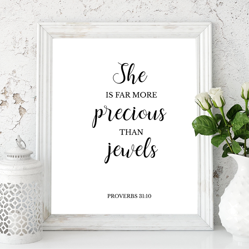 Bible Verses Quote Christian W - огляд і ціна Baby Nursery Quotes Wall Art