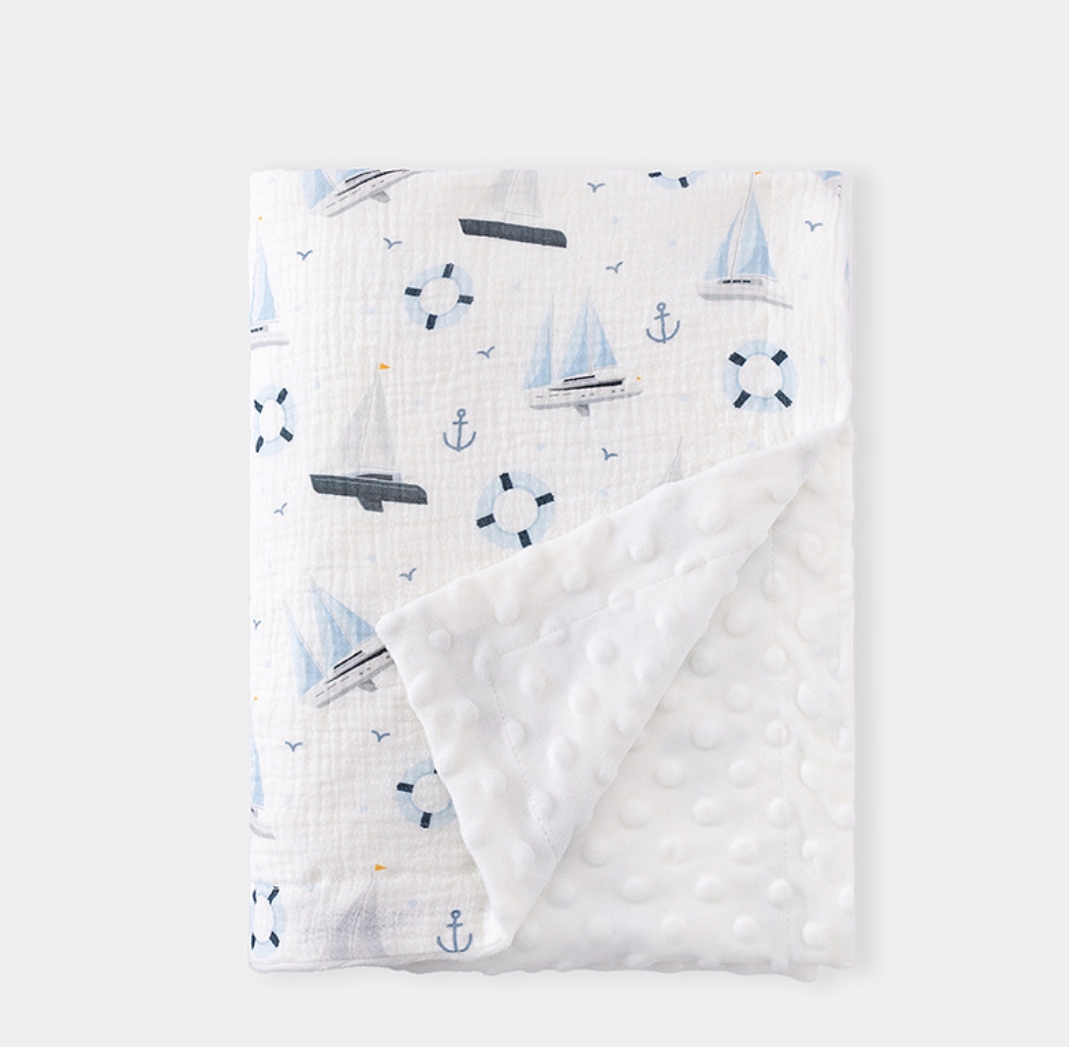 Muslin Baby Swaddle Blanket Fo - огляд і ціна Baby Boy Nursery Quilt
