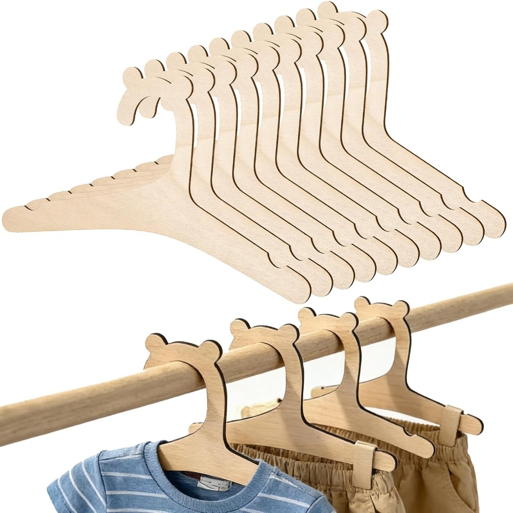10/20Pcs Baby Creative Hanger  - огляд і ціна Baby Nursery Uniform