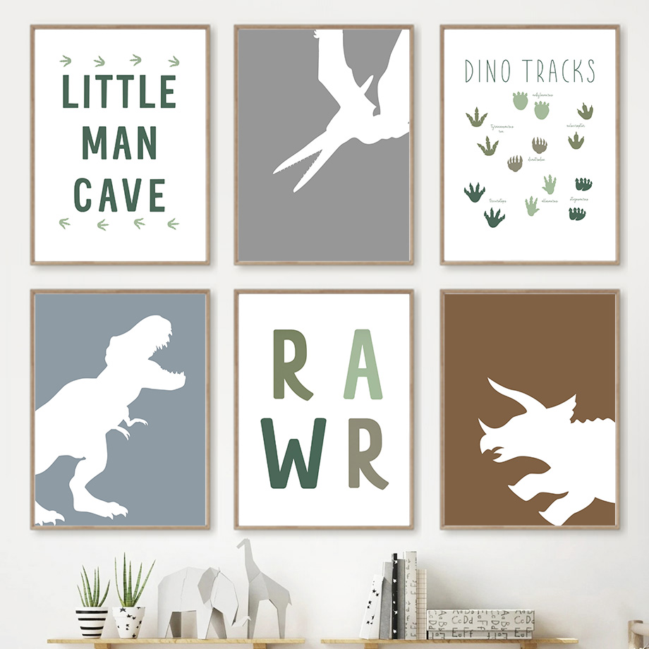 Jurassic Dinosaur Tyrannosauru - огляд і ціна Baby Nursery Quotes Wall Art