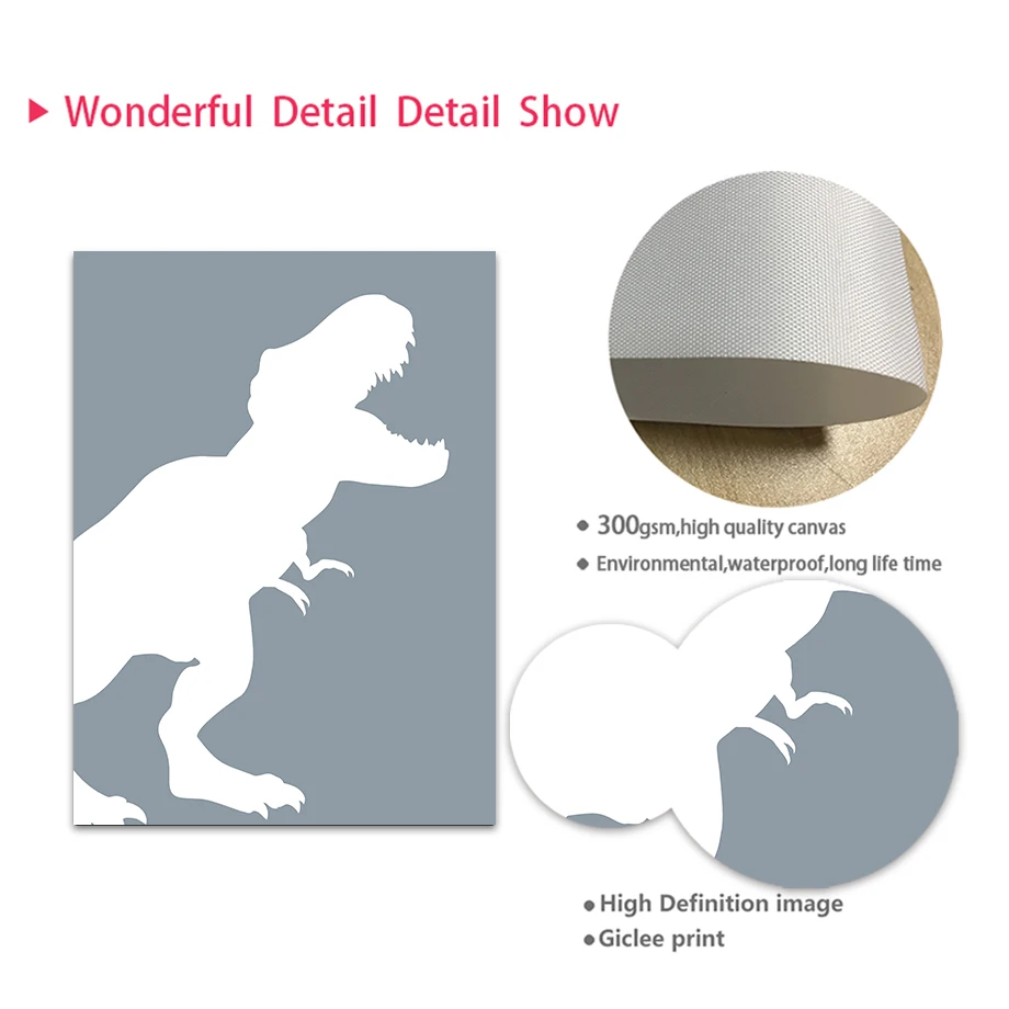 Jurassic Dinosaur Tyrannosauru - огляд і ціна Baby Nursery Quotes Wall Art