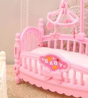1:12 Dollhouse Miniature Mini  - огляд і ціна Baby Nursery Furniture