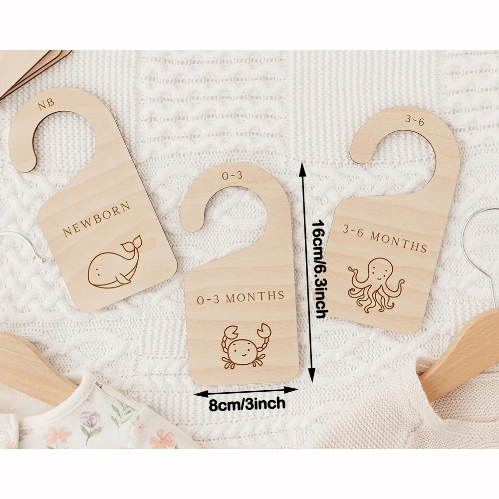 Set of 6 Baby Wardrobe Divider - огляд і ціна Baby Nursery Uniform