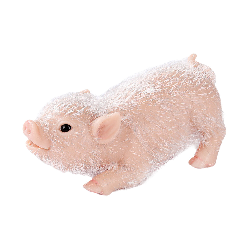 Mini Silicone Animal Piggy Bab - огляд і ціна Baby Nursery Dolls