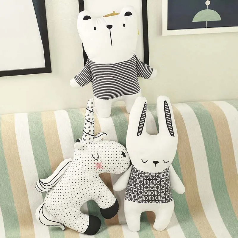 Cotton Stuffed Doll Rabbit Bea - огляд і ціна Baby Unicorn Nursery