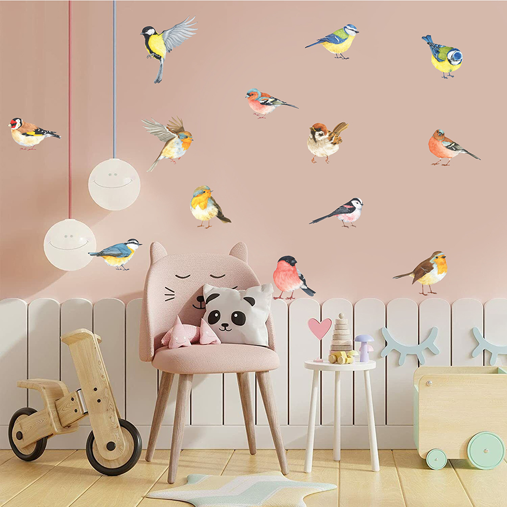 13pcs Little Birds Wall Sticke - огляд і ціна Baby Nursery Furniture