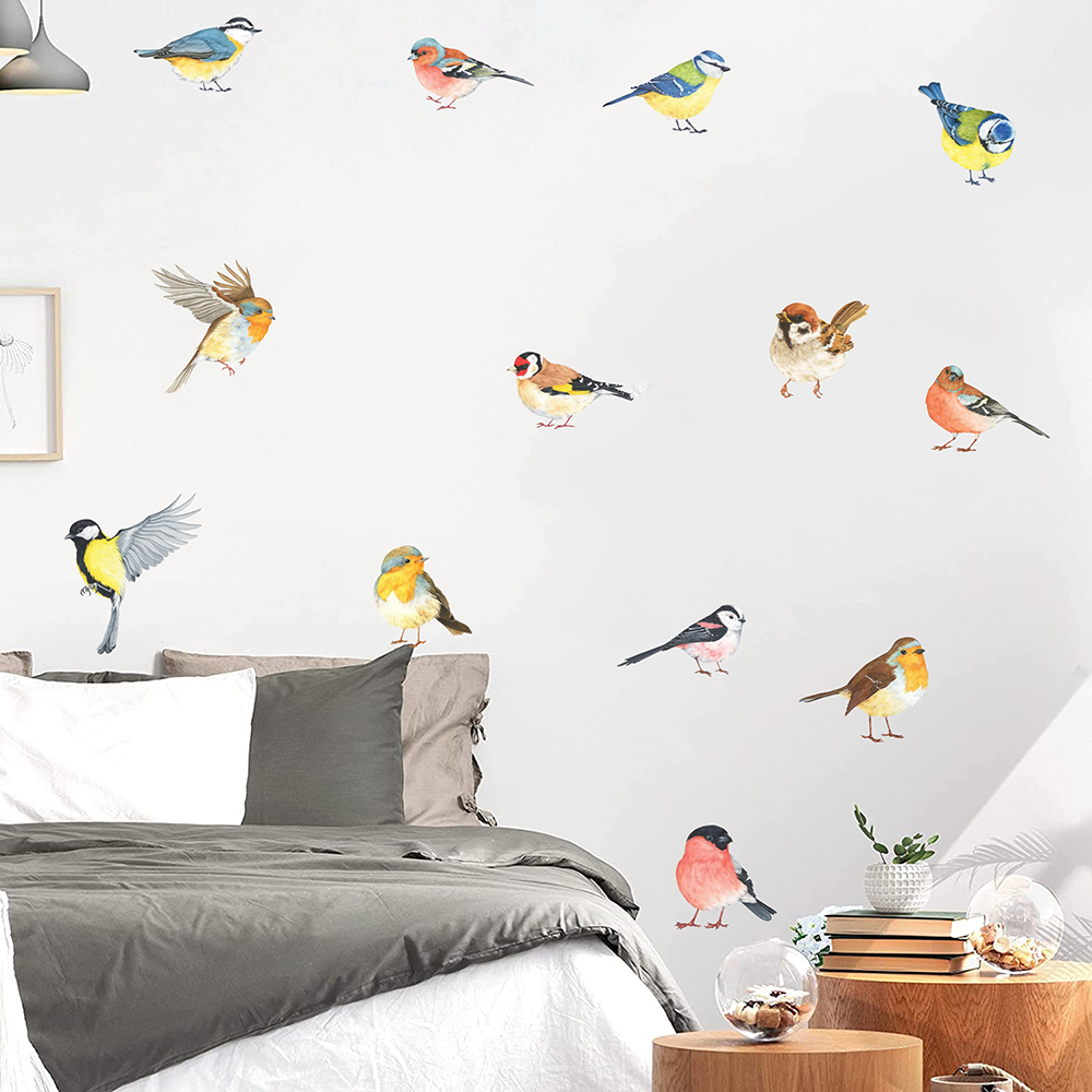 13pcs Little Birds Wall Sticke - огляд і ціна Baby Nursery Furniture