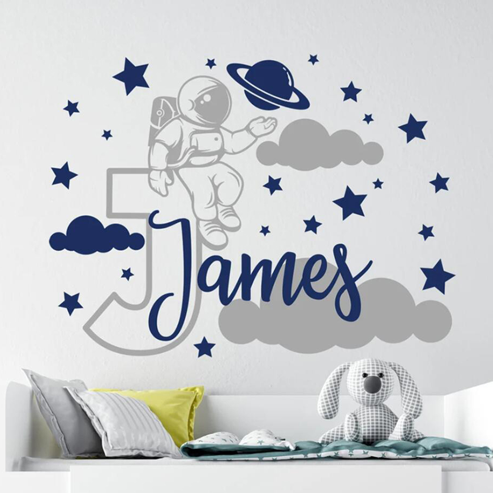 Custom Name Cartoon Space Astr - огляд і ціна Baby Nursery Furniture