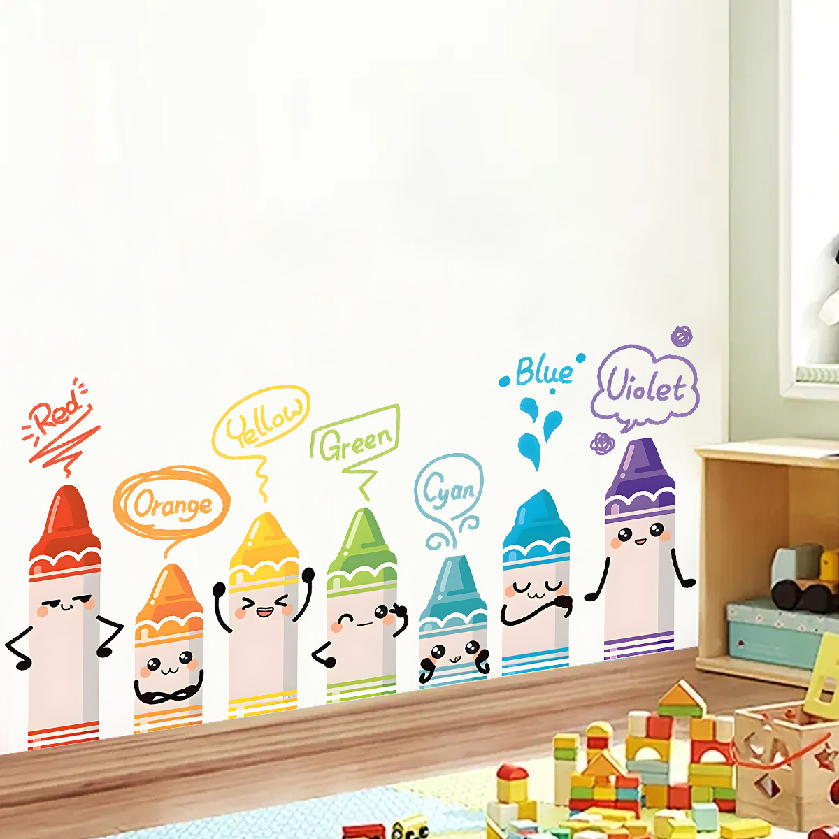 Cartoon Cute Colorful Crayon P - огляд і ціна Baby Nursery Furniture