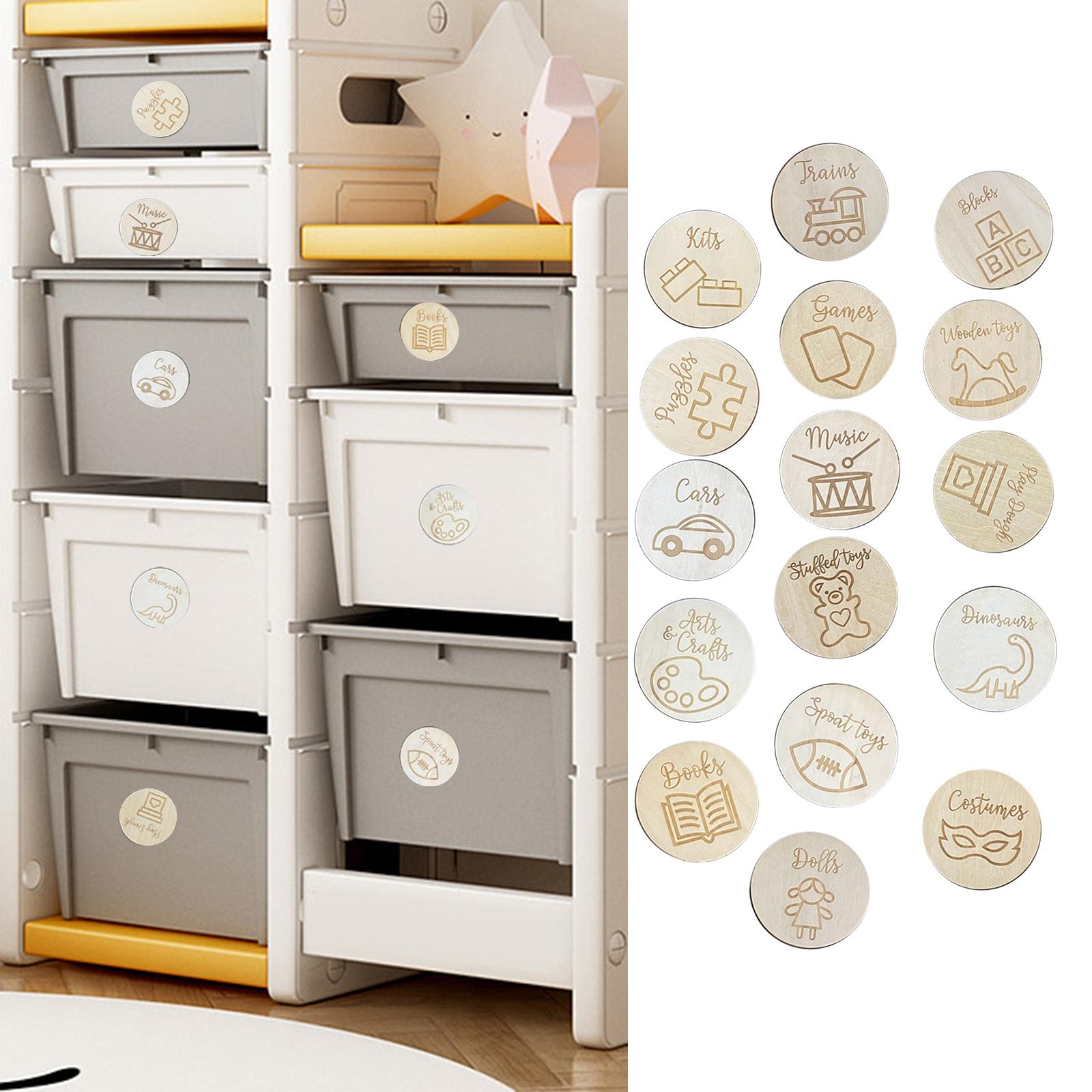Wooden Storage Tags Baby Nurse - огляд і ціна Baby Nursery Bundles