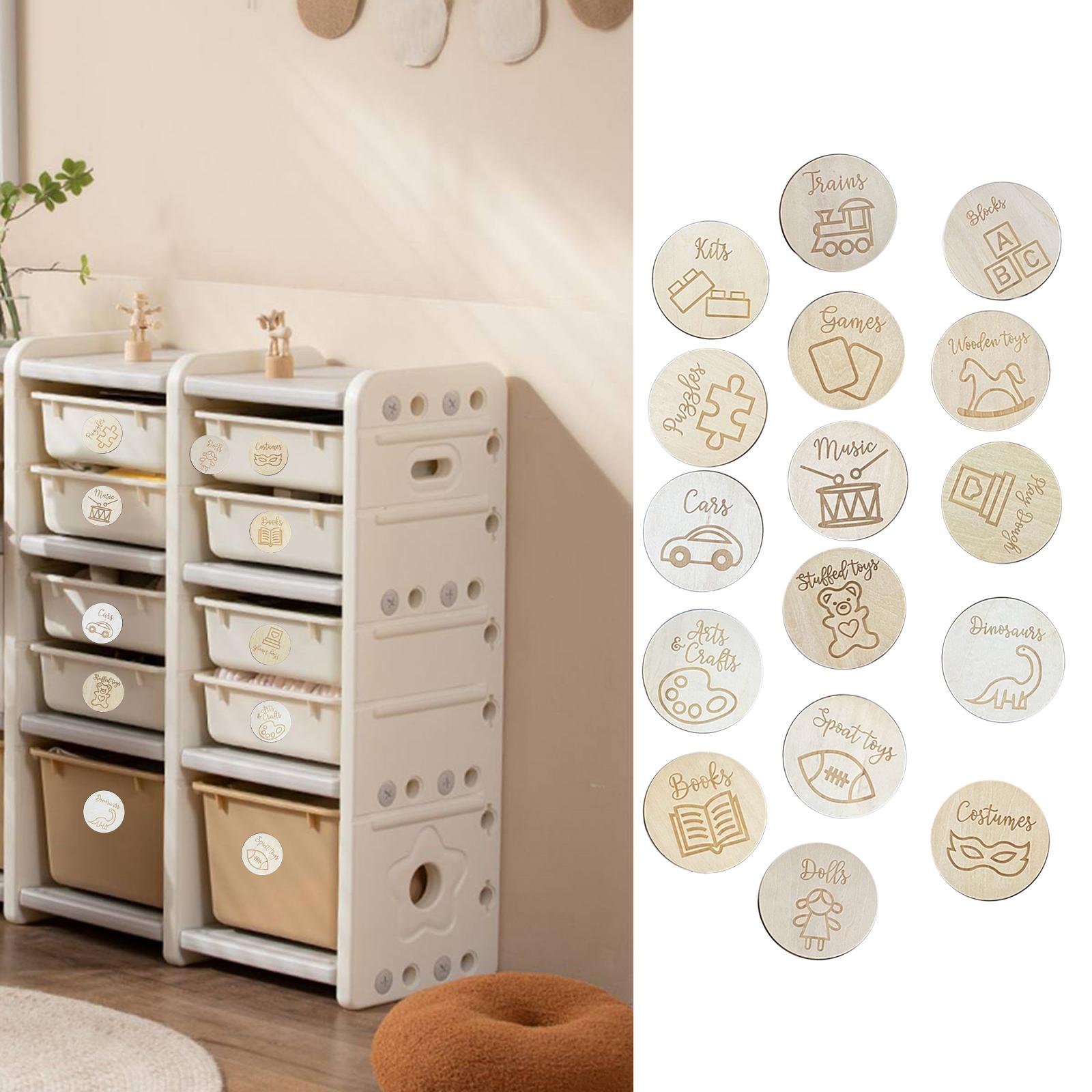 Wooden Storage Tags Baby Nurse - огляд і ціна Baby Nursery Bundles