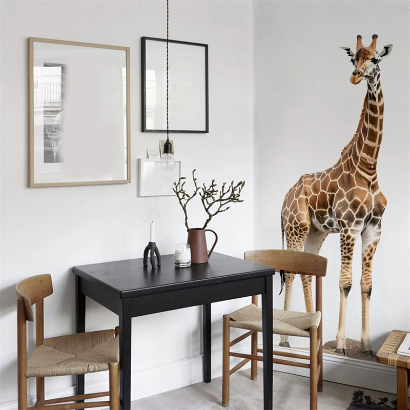 Large Safari Animals Giraffe S - огляд і ціна Baby Nursery Wall Stickers