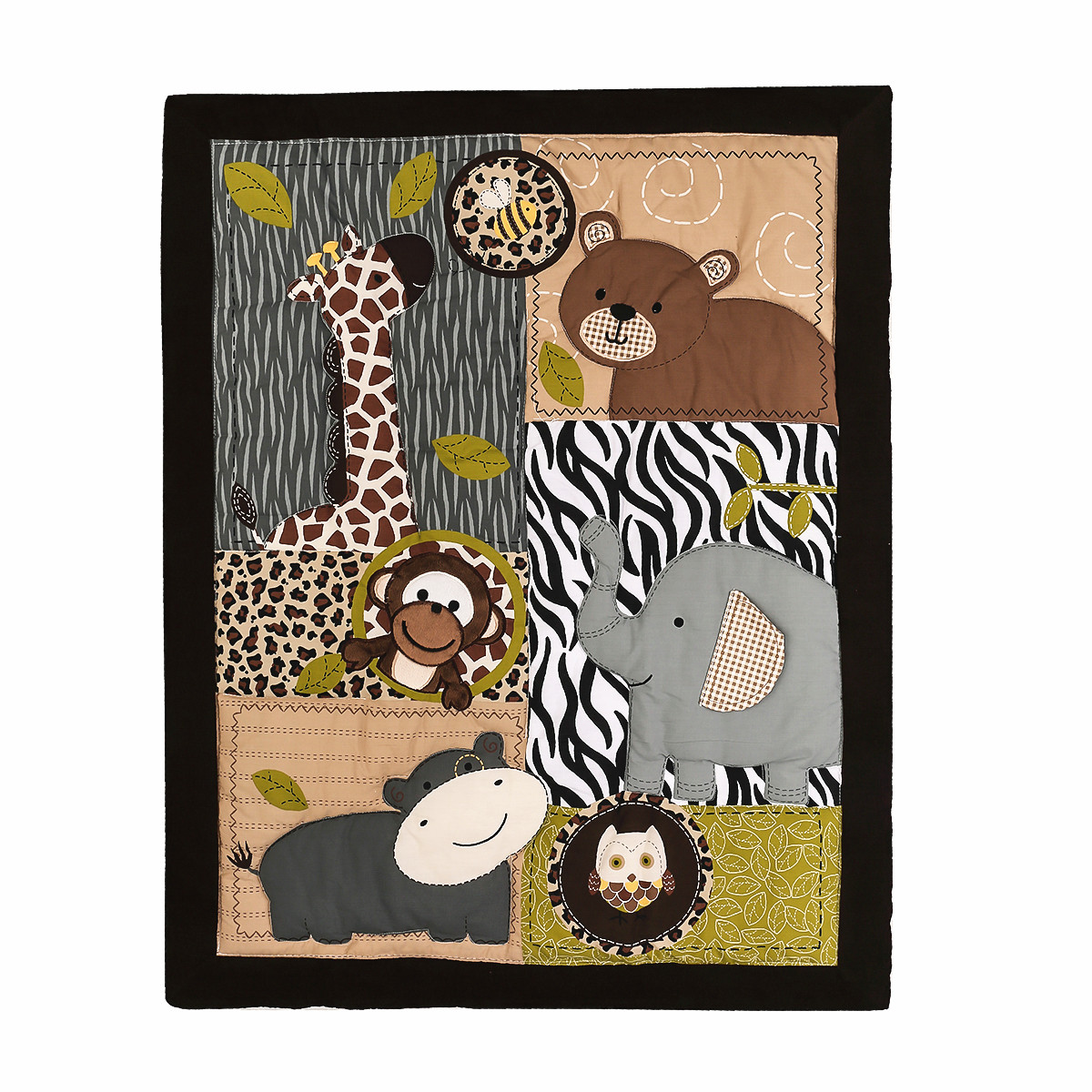 3Pcs Embroidered Newborn Baby  - огляд і ціна Baby Nursery Jungle